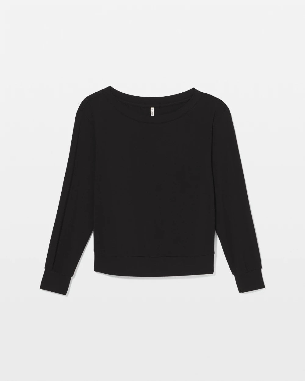 Long-Sleeve Pajama Top - BLACK | Soma near me