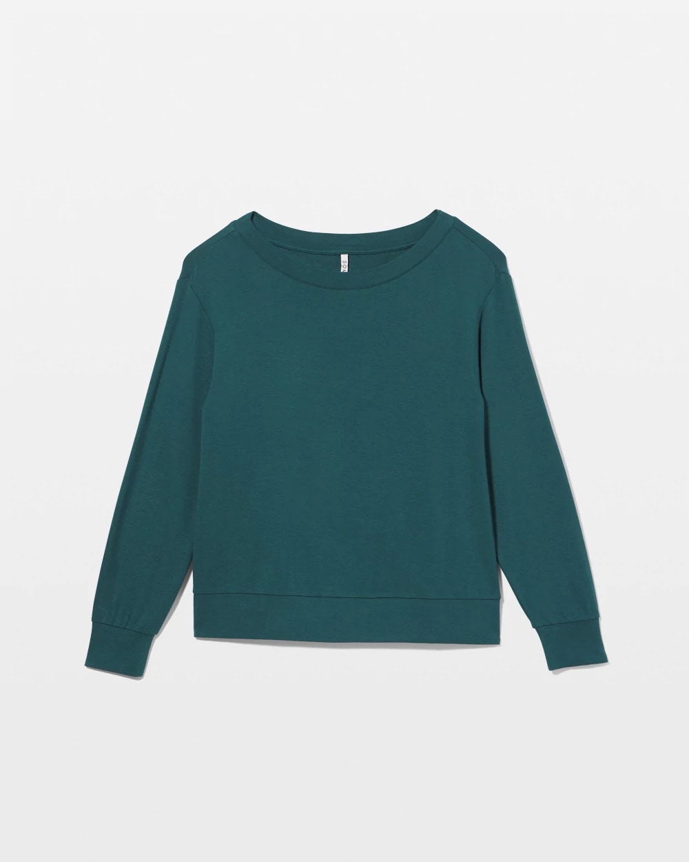 Long-Sleeve Pajama Top - DEEP TEAL | Soma sale