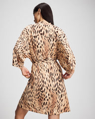 Short Robe - SPLENDID LEOPARD AMBER | Soma for sale