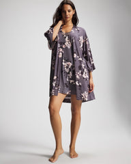 Short Robe - FLORAL DREAMS GRAY | Soma on sale