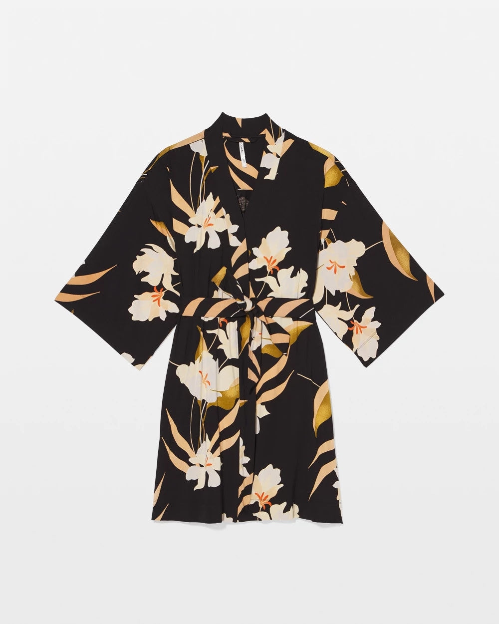 Short Robe - MYSTIC BLOOMS BLACK MID | Soma sale