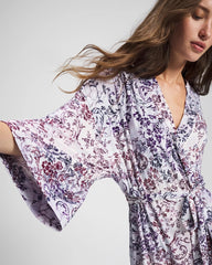Short Robe - LACE HARMONY LILAC | Soma Online