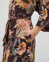 Short Robe - PARROT-DISO PLUME G PLUM | Soma near me