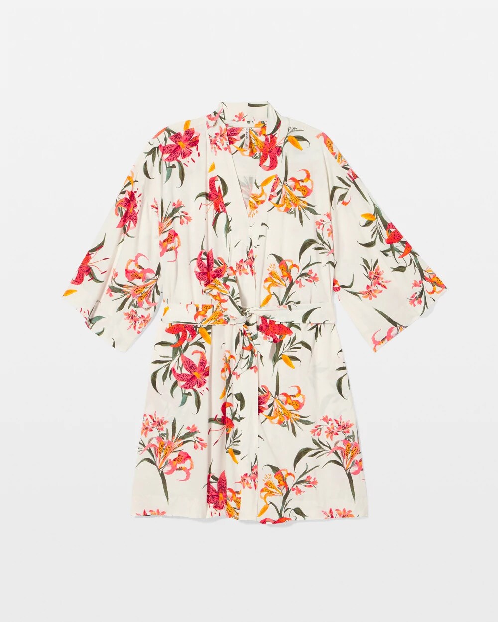 Short Robe - LE TIGRE FLORA CHAMPAGNE | Soma on sale