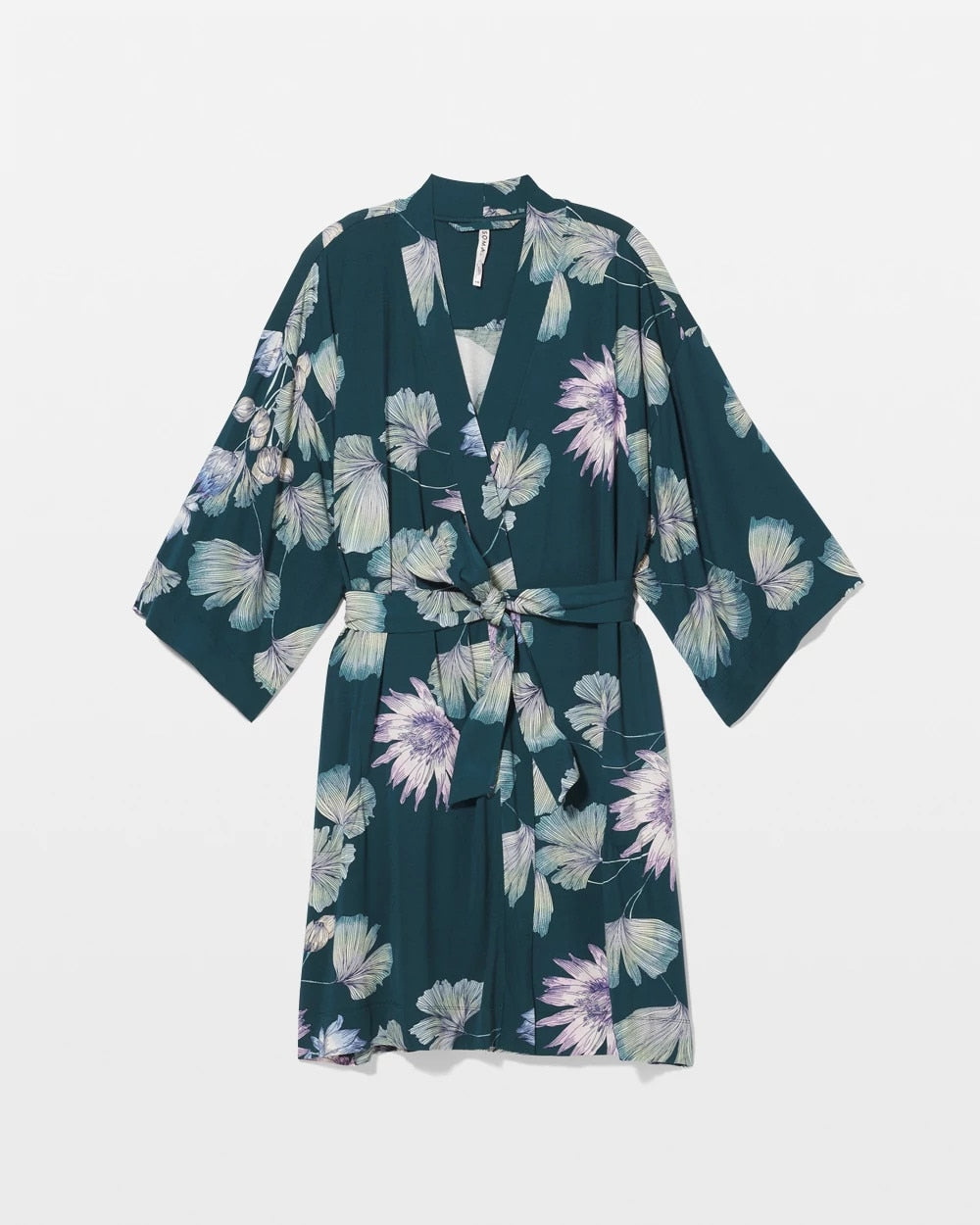 Short Robe - HAVEN BOTANICAL DARK SEA | Soma Online