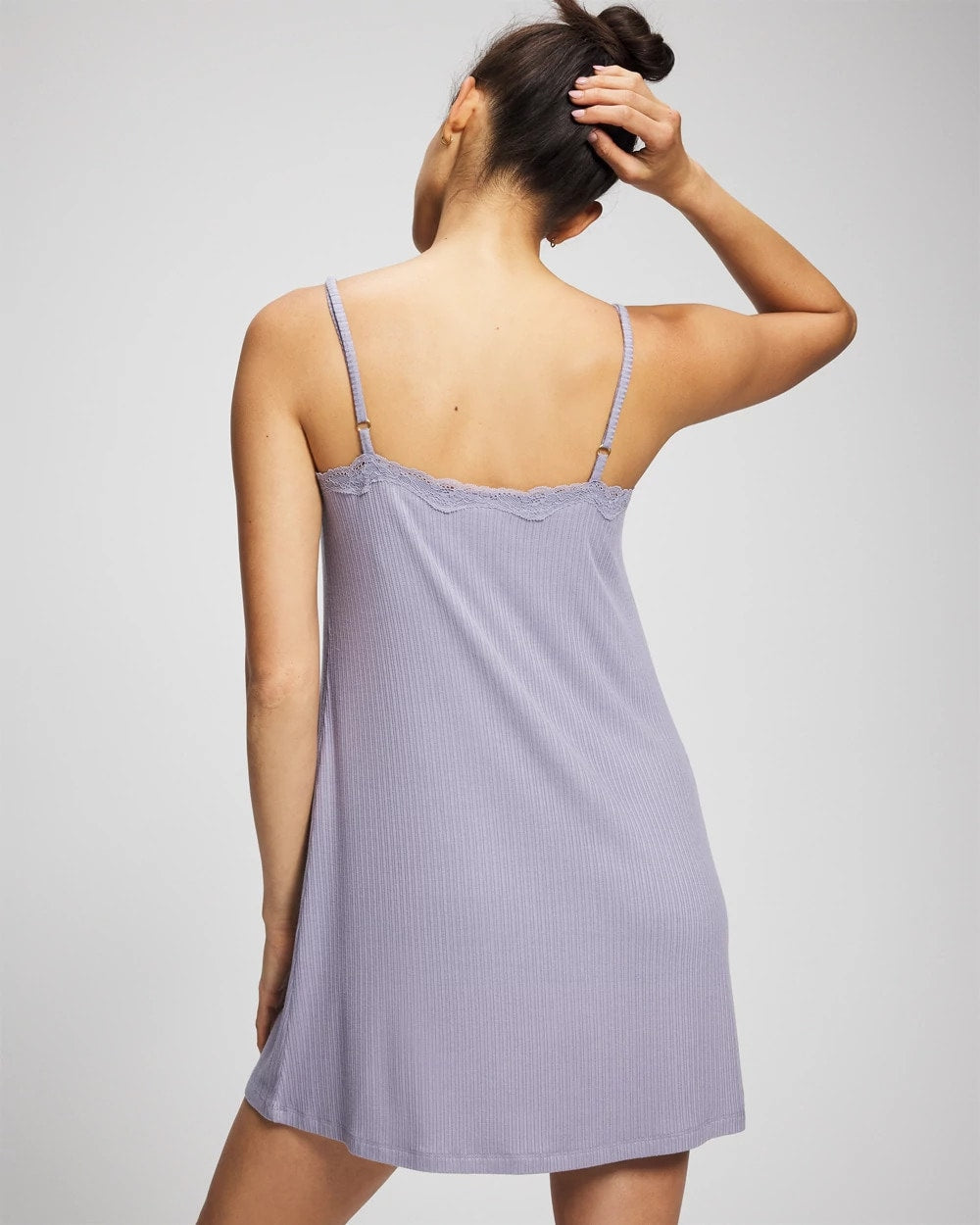Pointelle Chemise - LAVENDER CLOUD | Soma discount