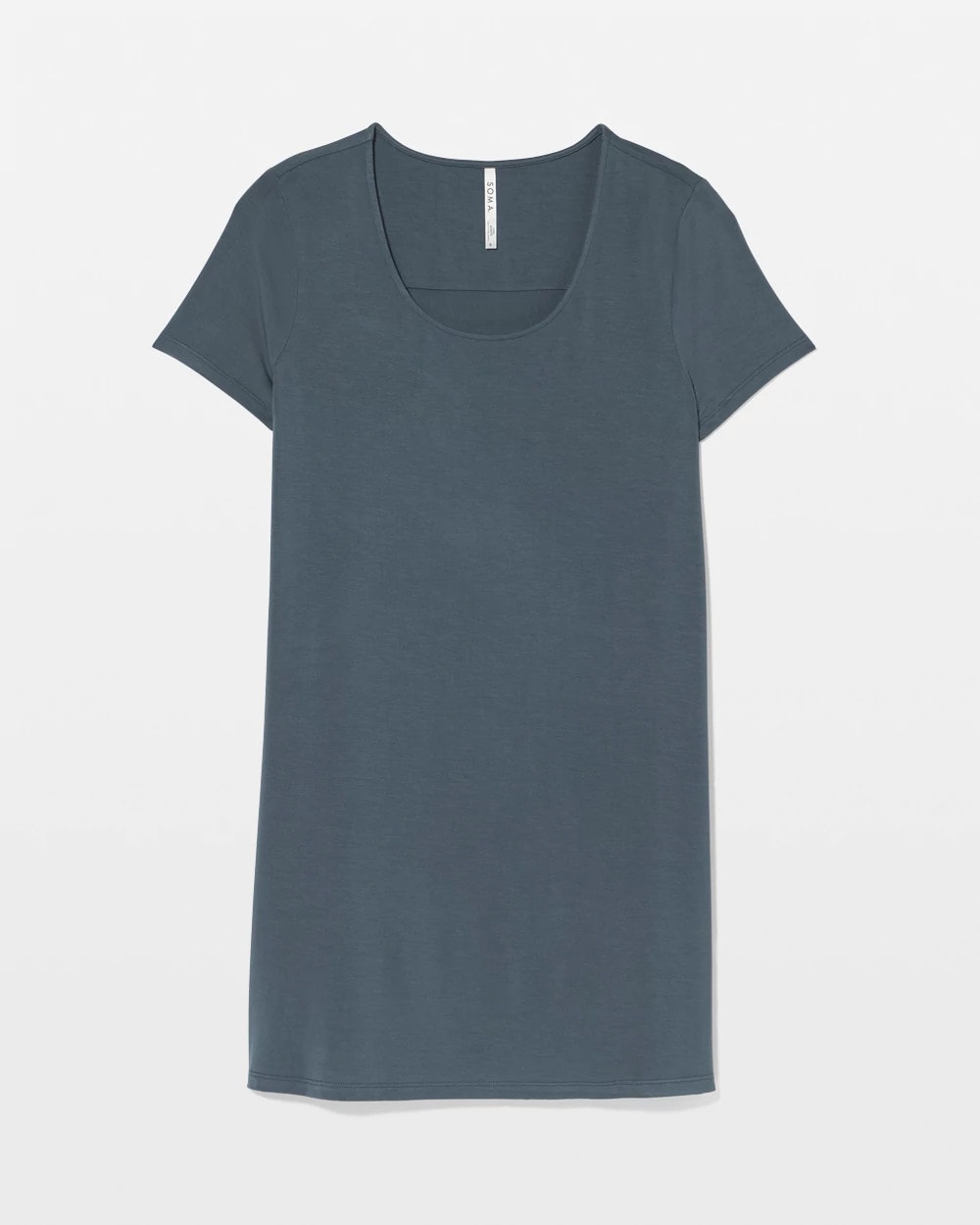 Short Sleeve Scoop Neck Sleepshirt - PETROL | Soma discount
