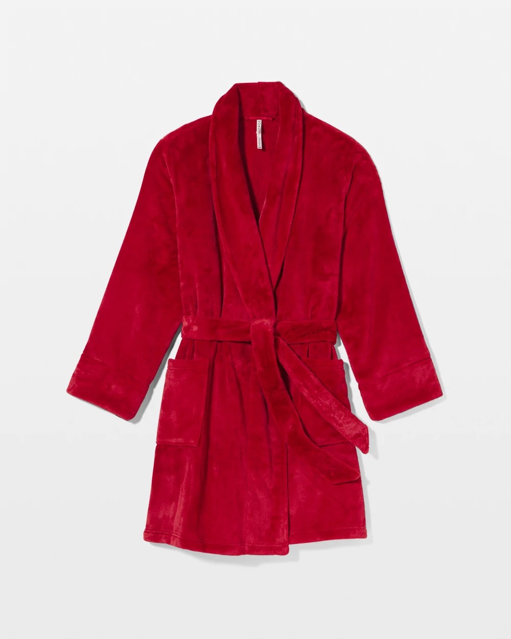 Plush Short Robe - PAINT THE TOWN RED | Soma on sale