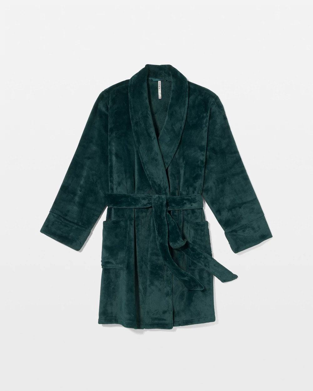 Plush Short Robe - GREEN JOLIE | Soma sale