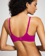 Wireless Bra with Lace - MAGENTA ORCHID | Soma Online