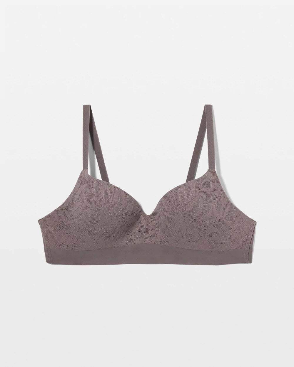 Wireless Bra with Lace - GRAY ABYSS | Soma outlet