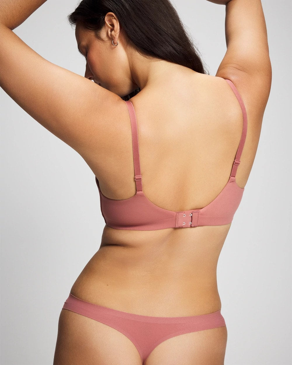 Wireless Bra with Lace - CLAY ROSE | Soma near me