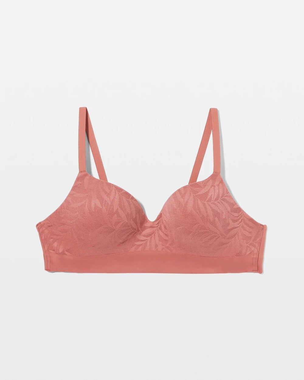 Wireless Bra with Lace - CLAY ROSE | Soma near me