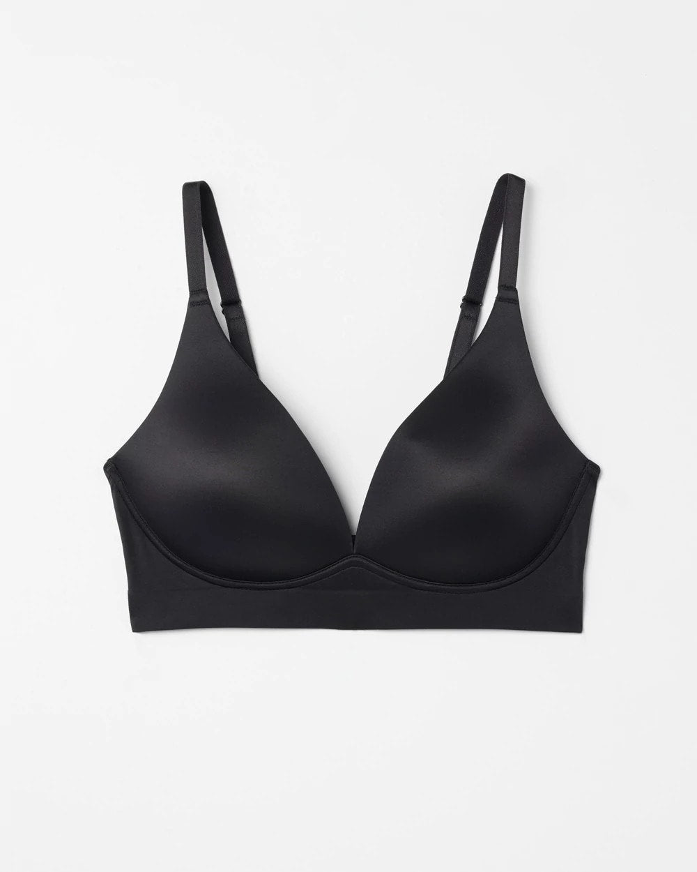 Luxe Plunge Bralette - BLACK | Soma on sale