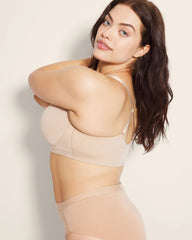 Luxe Plunge Bralette - WARM AMBER | Soma outlet