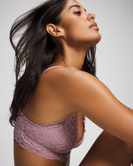 Corded Lace Bralette - LILAC WINE/LILAC ASH CD | Soma on sale