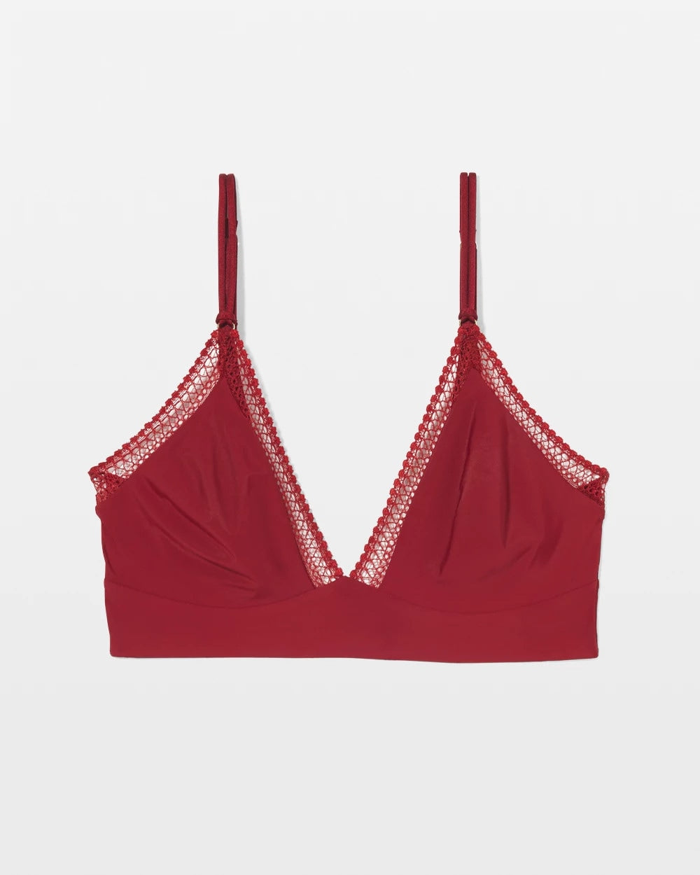 Geo Lace Trim Bralette - FIRST KISS | Soma near me