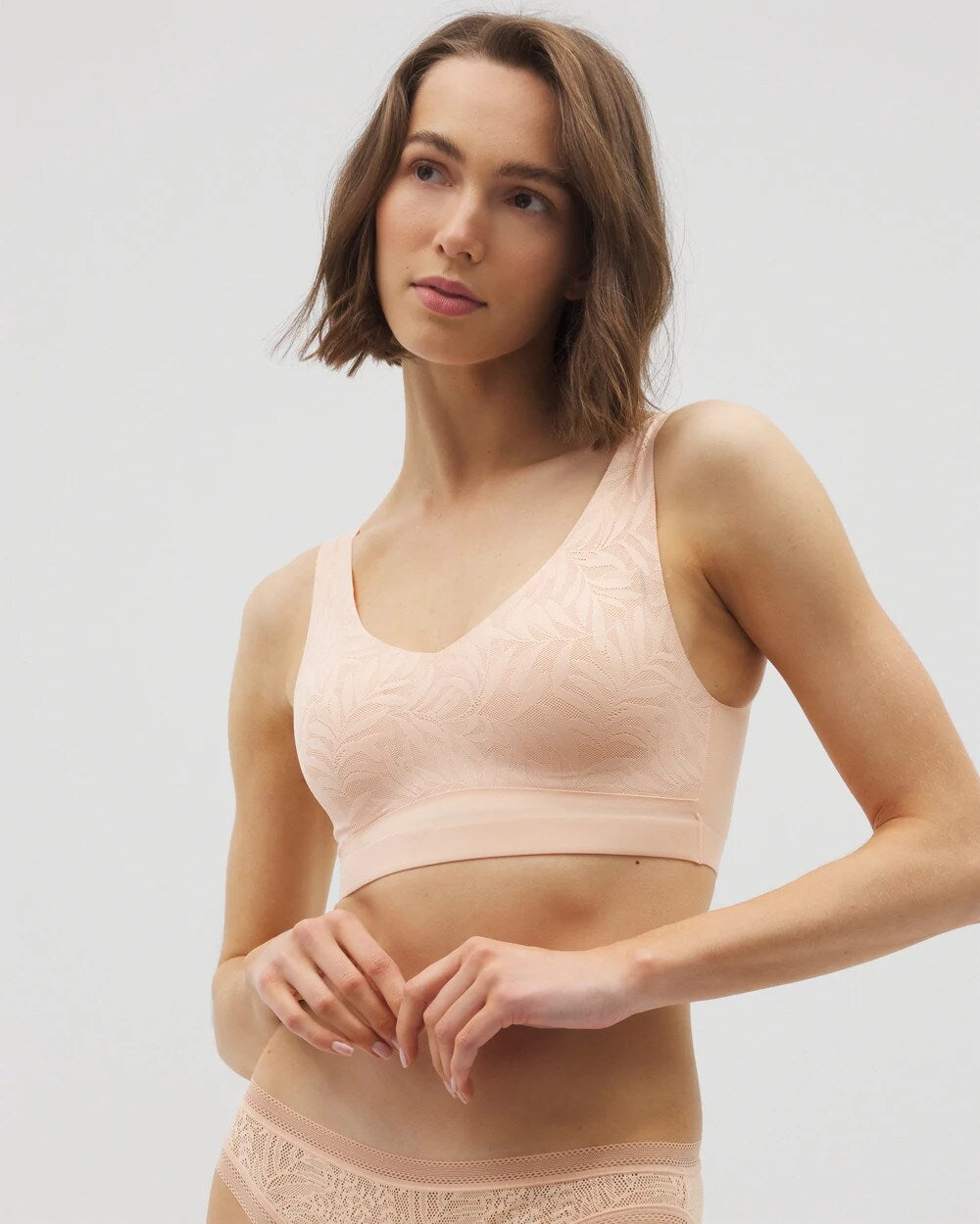 Lace Bralette - PEACH PARFAIT | Soma on sale