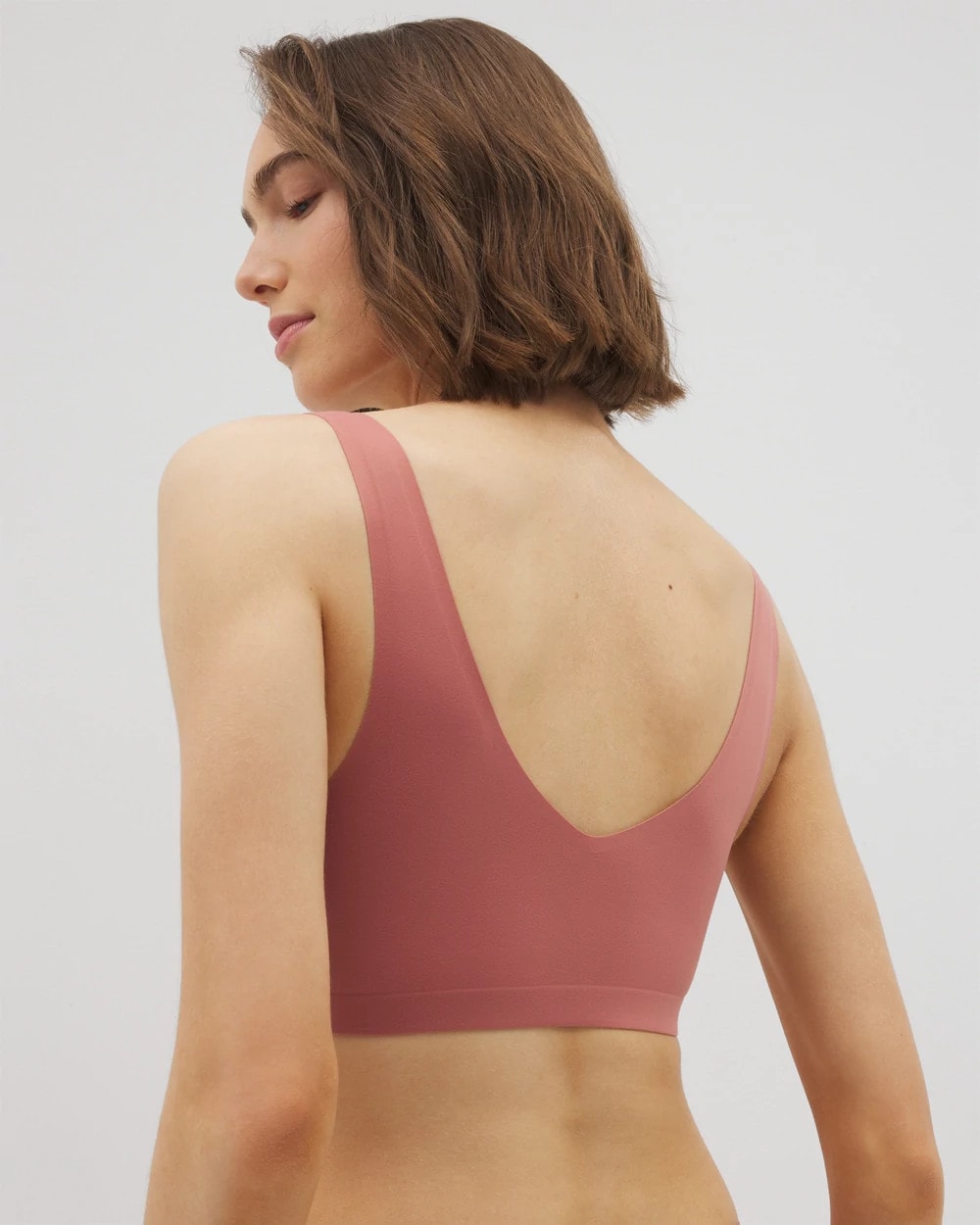 Mesh Bralette - CLAY ROSE | Soma outlet