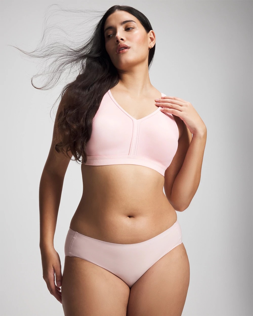 Wireless Unlined Full Coverage Bra - PRETTY PINK | Soma on sale