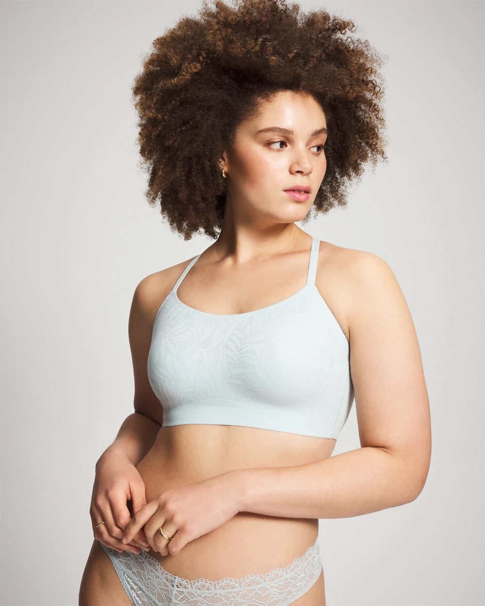 Lace Adjustable Bralette - TRANQUILITY | Soma Online