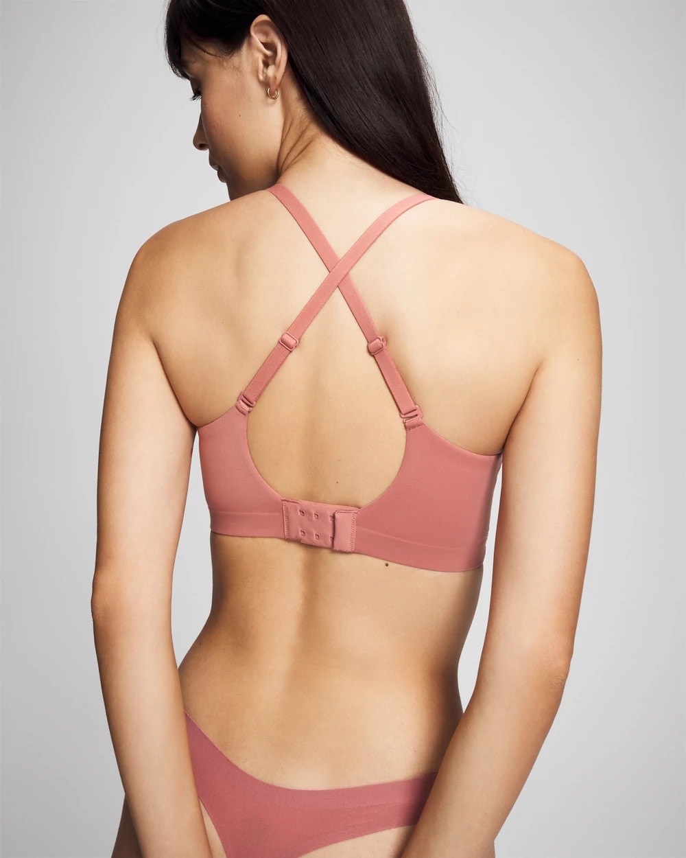 Lace Adjustable Bralette - CLAY ROSE | Soma near me