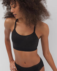 Lace Adjustable Bralette - BLACK | Soma on sale