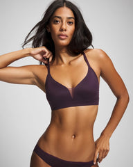 Mesh Adjustable Bralette - PLUM PERFECT | Soma Online