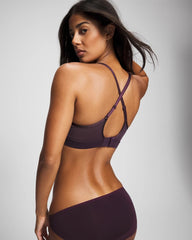 Mesh Adjustable Bralette - PLUM PERFECT | Soma Online