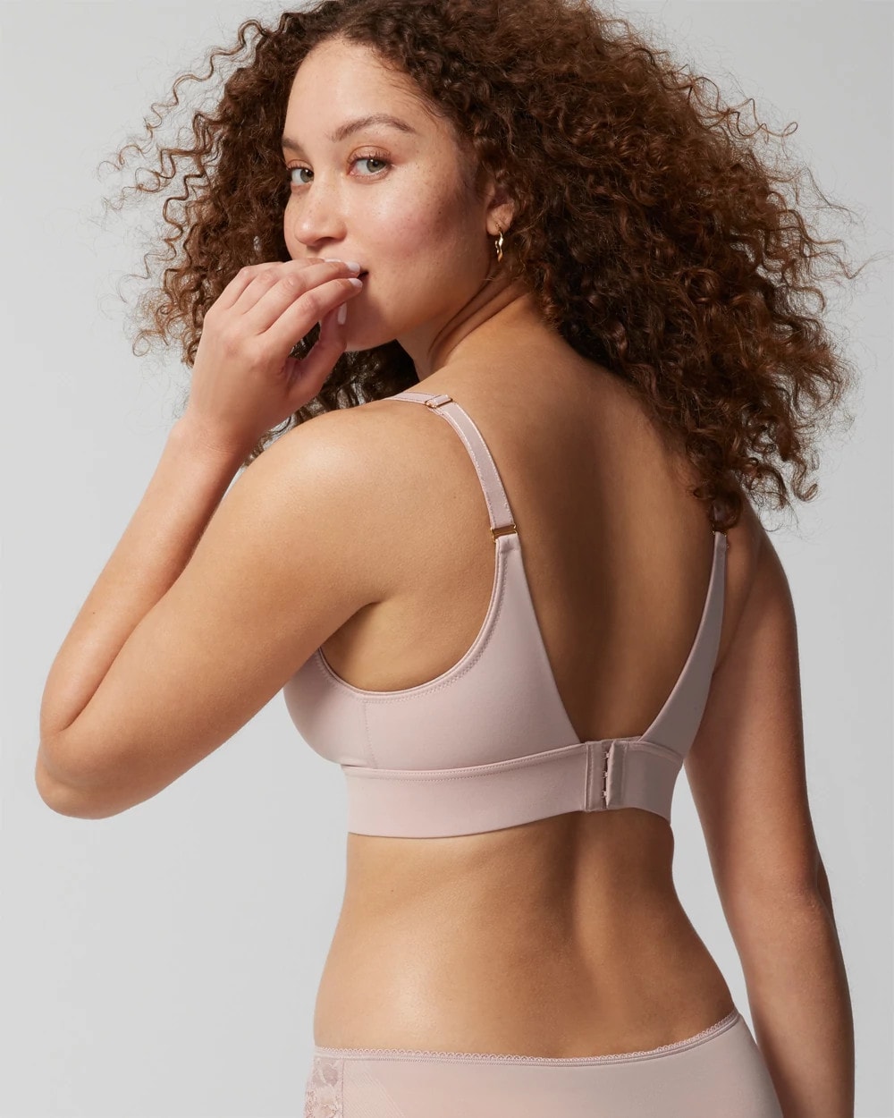 Wireless Unlined Bra - ADOBE ROSE | Soma Online