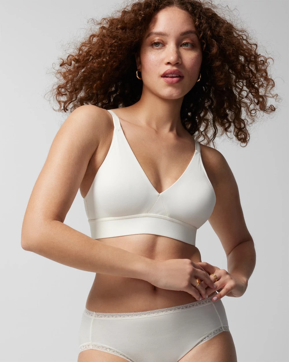 Wireless Unlined Bra - IVORY | Soma outlet