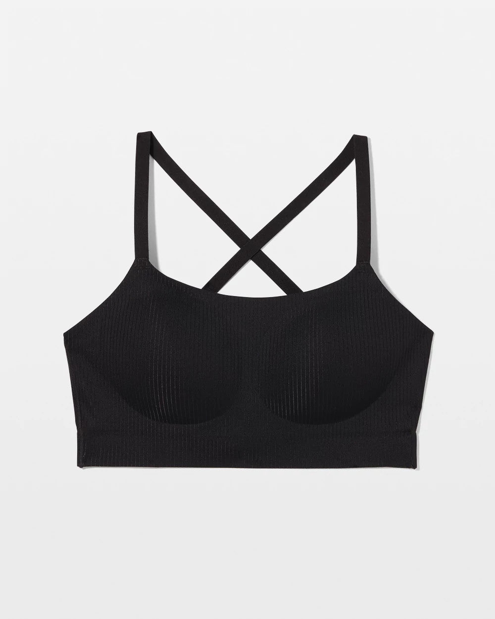 Rib Adjustable Bralette - BLACK | Soma sale