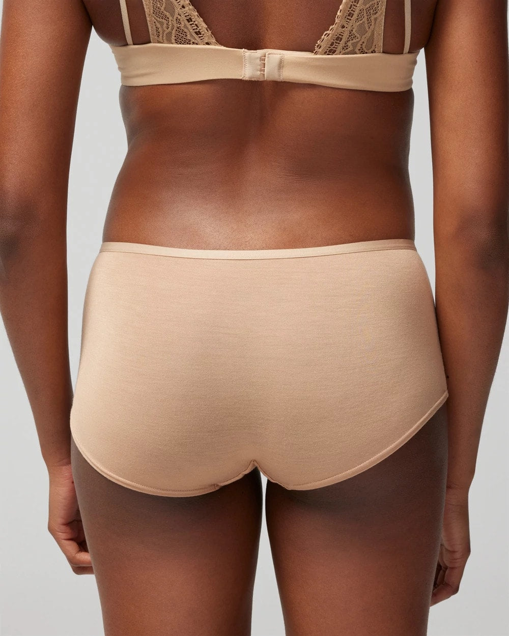 Boyshort Panty with Enchanting Lace - WARM AMBER | Soma on sale