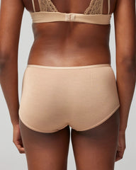 Boyshort Panty with Enchanting Lace - WARM AMBER | Soma on sale