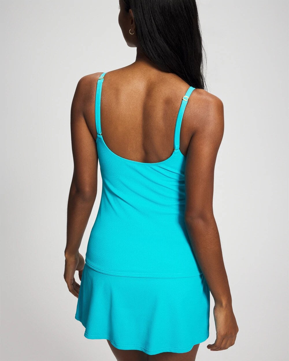Pique Ole V-Neck Tankini - WATERFALL | Soma for sale
