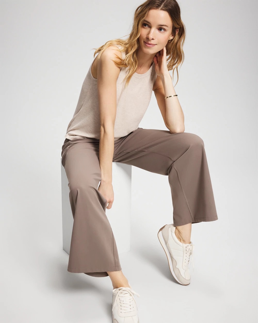 Rib Knit Tank - HEATHER SHELL | Soma Online