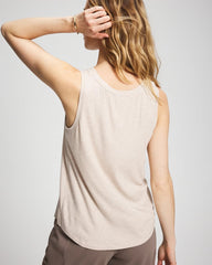 Rib Knit Tank - HEATHER SHELL | Soma Online