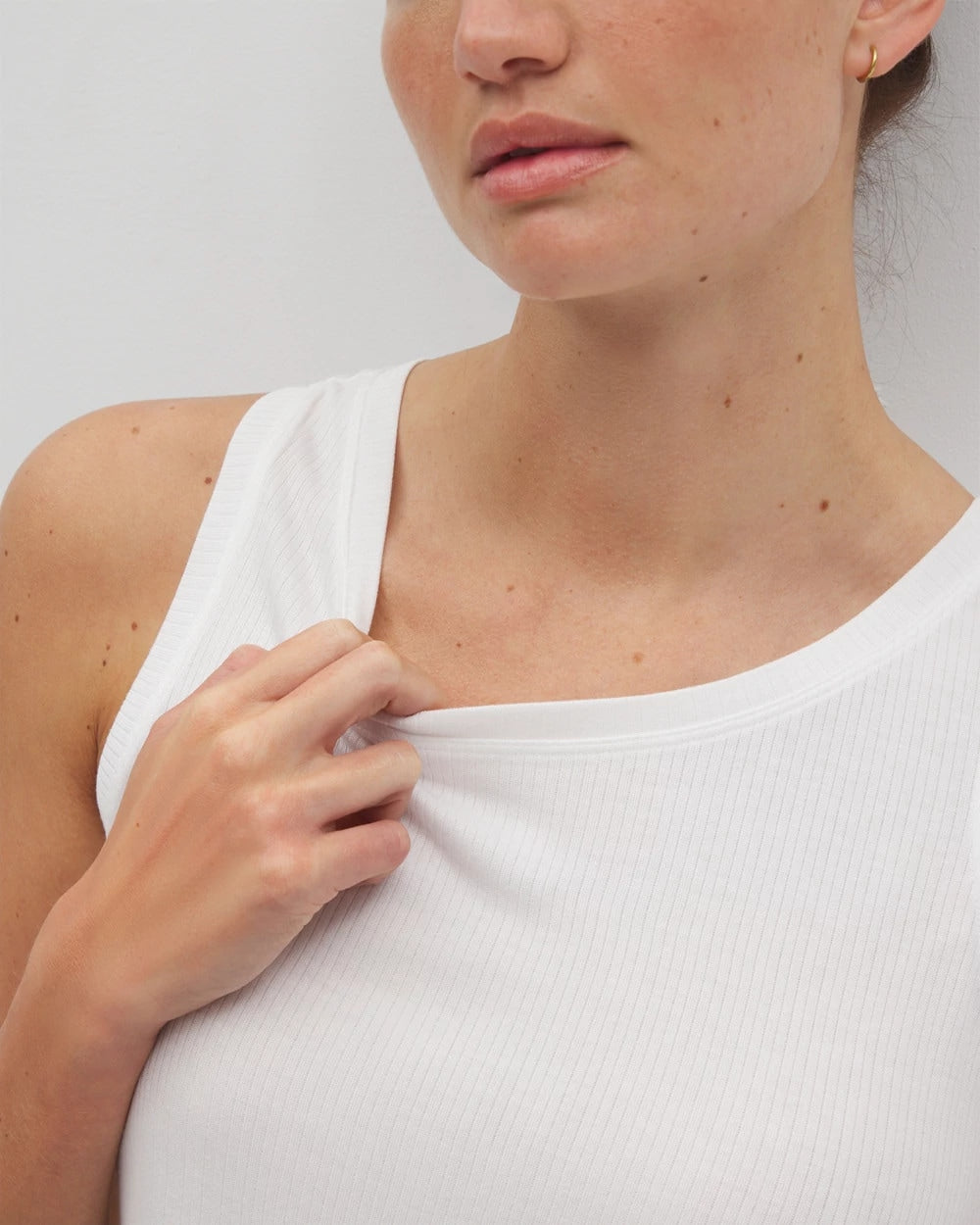 Rib Knit Tank - OPTIC WHITE | Soma for sale