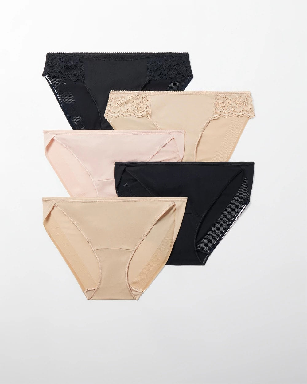 Bikini Panty with Lace 5 Pack - BASIC MULTI PACK | Soma outlet