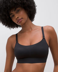 Luxe Nursing Convertible Bralette - BLACK | Soma near me