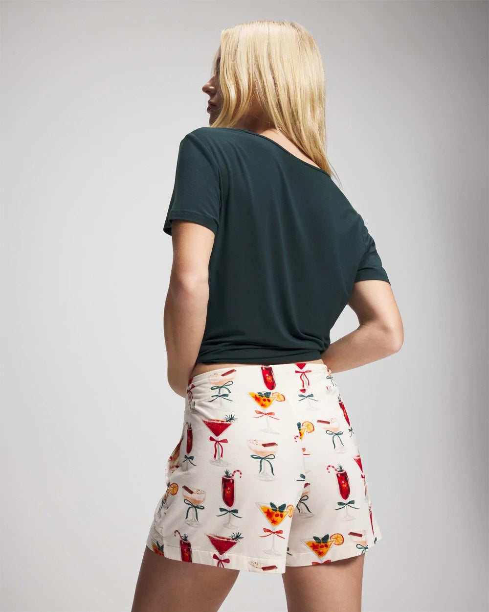 Packaged Short-Sleeve Short Pajama Set - MERRY MIXES CHAMP | Soma sale