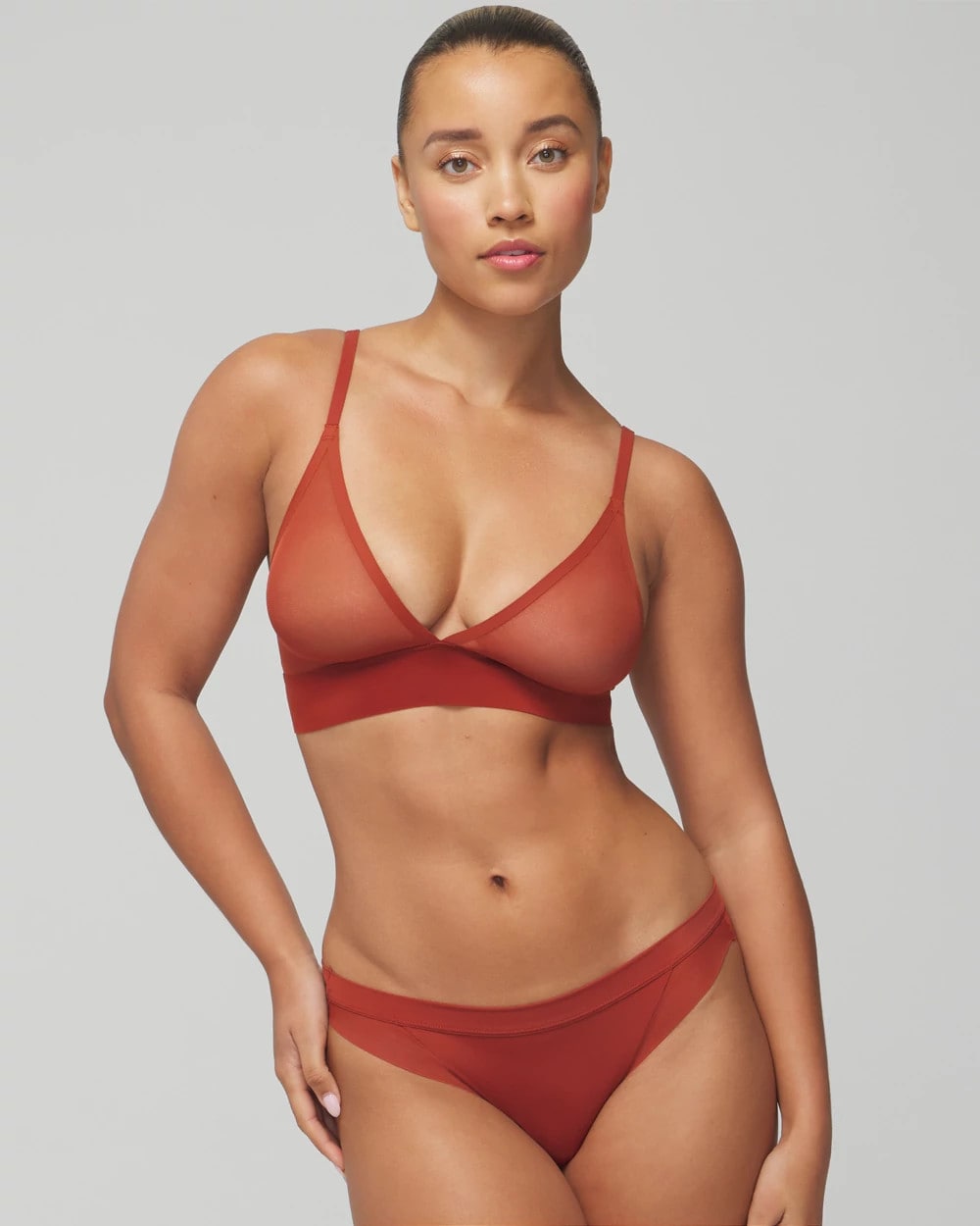 Triangle Mesh Bralette - SIERRA REDWOOD | Soma on sale