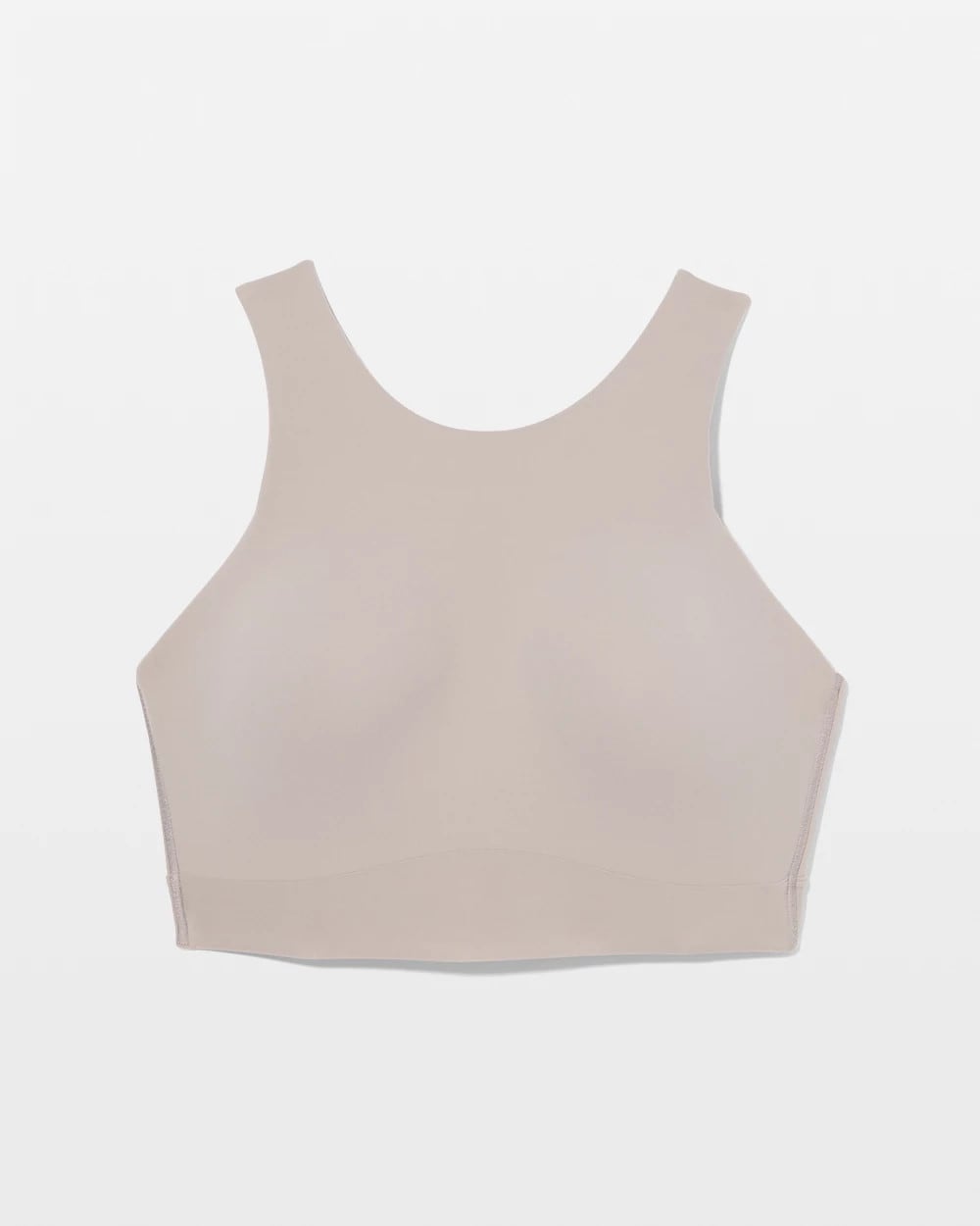 High-Neck Yoga Bra - SILVER TAUPE | Soma Online
