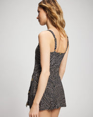On The Dot Swim Dress - BLACK MULTI | Soma sale