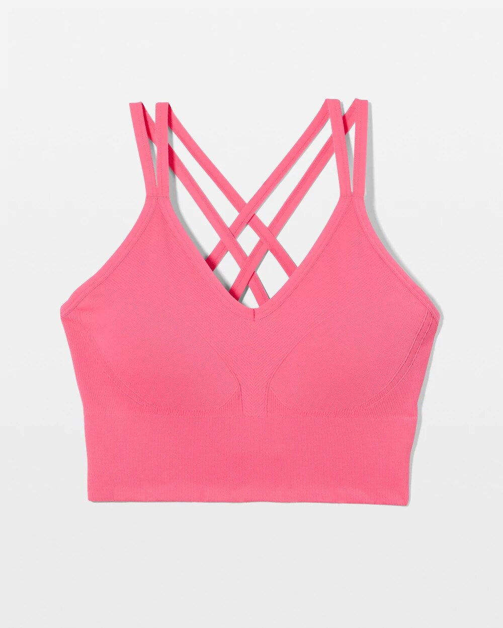 Longline Bra with Strappy Back - CAMELLIA ROSE | Soma for sale