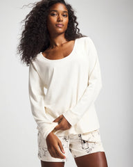 Long Sleeve Pajama Top - CHAMPAGNE DREAMS | Soma near me