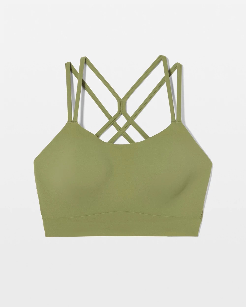 Racerback Yoga Bra - VETIVER GREEN | Soma for sale