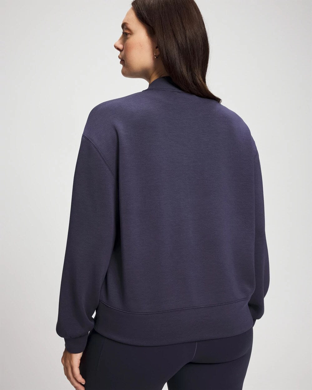 Modern Modal Bomber Jacket - DEEP INDIGO | Soma discount