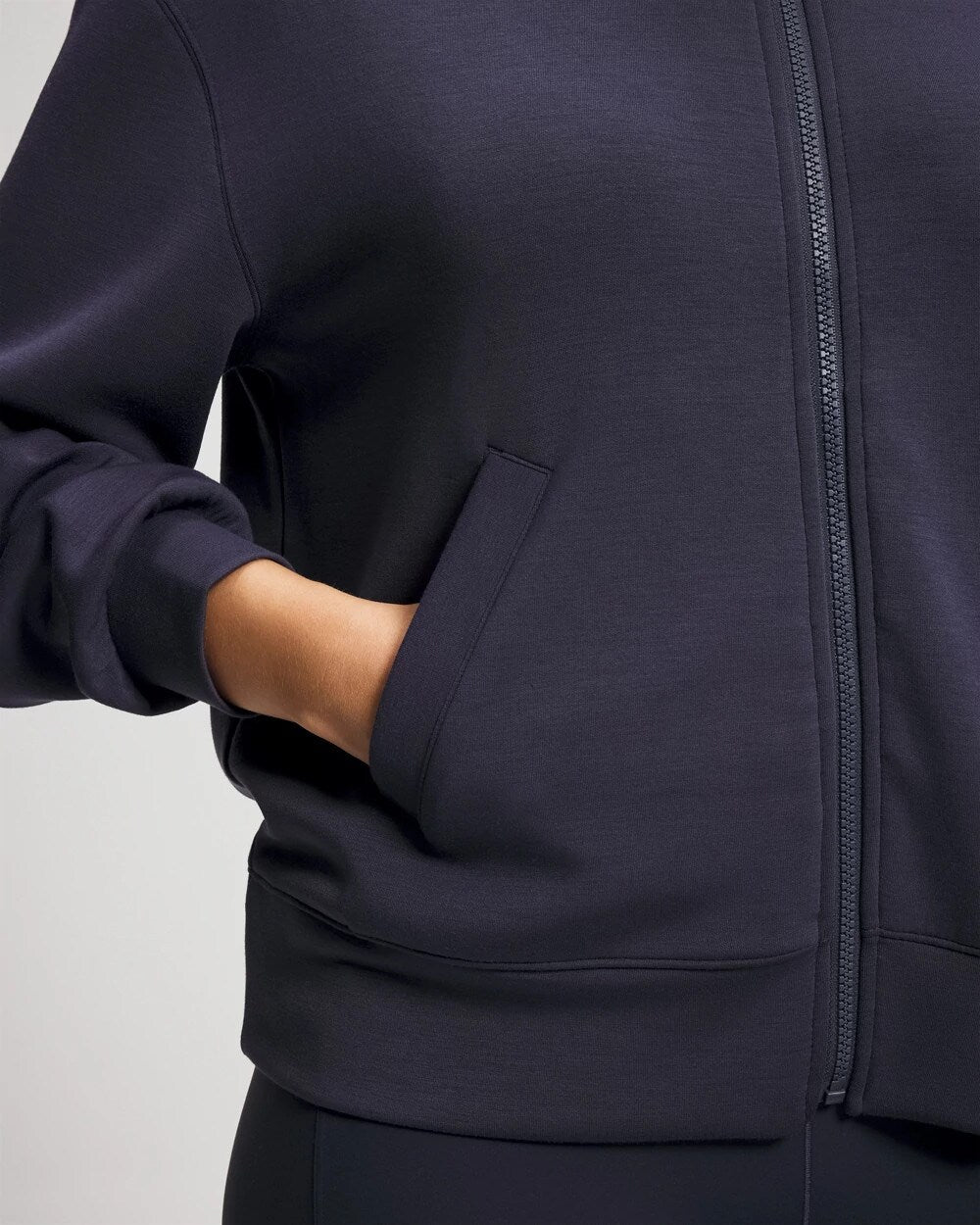 Modern Modal Bomber Jacket - DEEP INDIGO | Soma discount