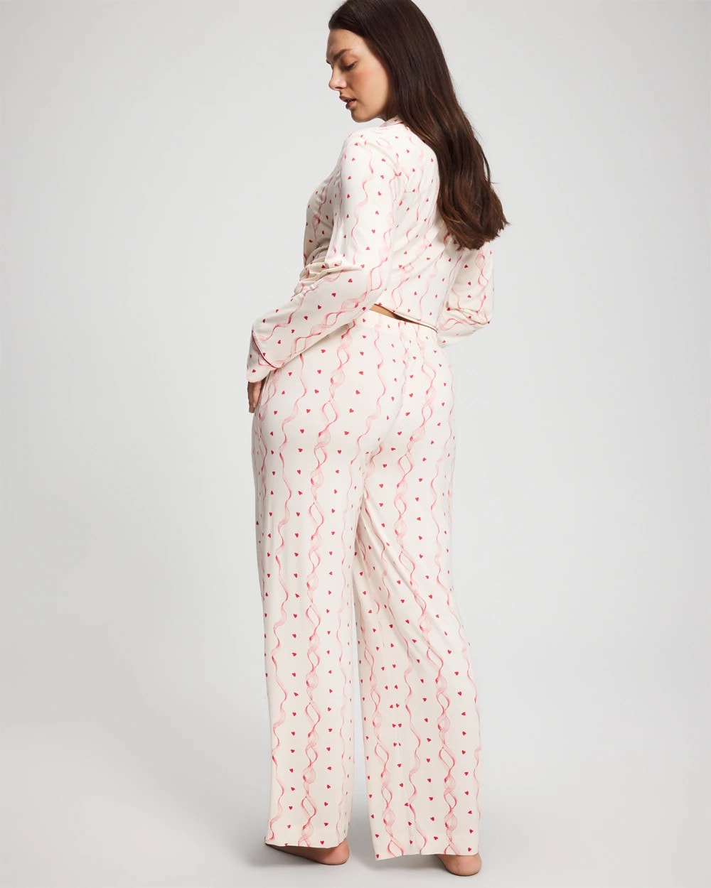 Printed Pajama Pants - COQUETTE VALENTINE CHAMP | Soma for sale
